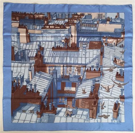 hermes scarf les toits de paris|What is my Hermès scarf worth, you wonder .